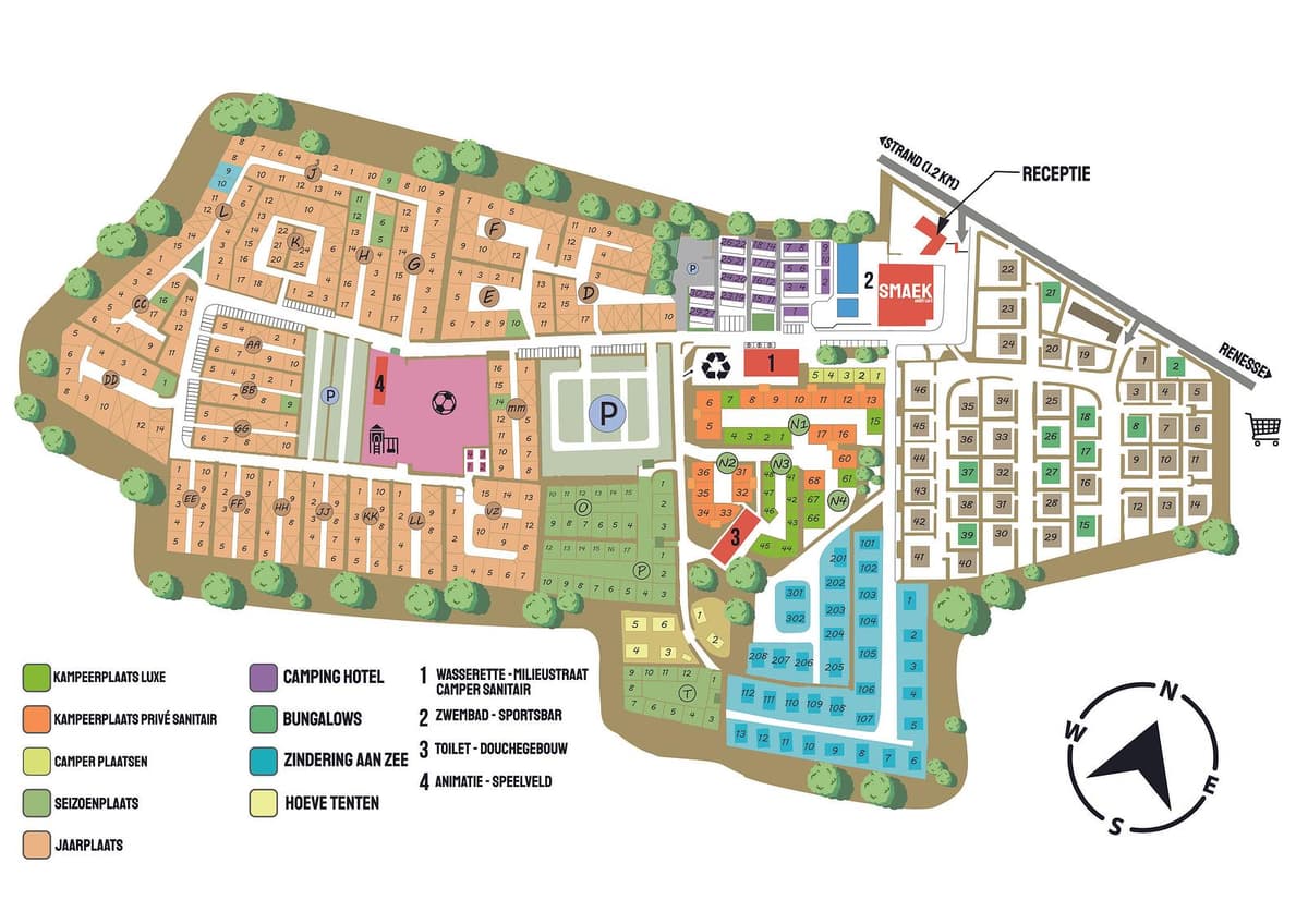 Camping de Brem Renesse Zeeland